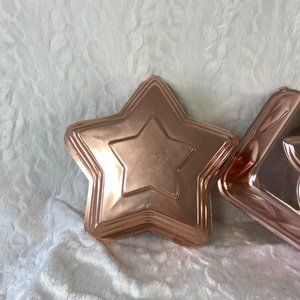 Vintage Copper Jello Molds Star shape Gelatin Country Wall Decor